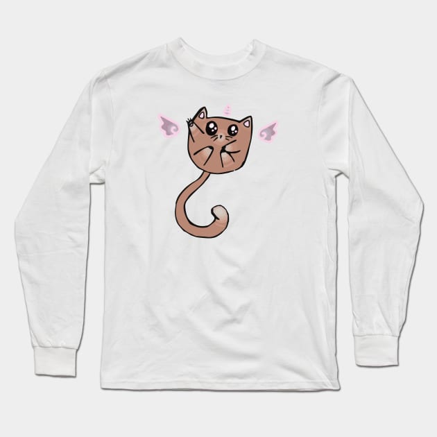 Kitty Long Sleeve T-Shirt by NeuLivery